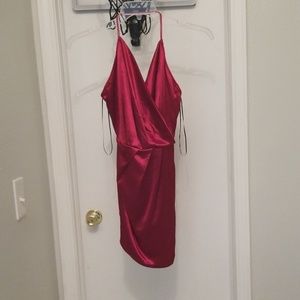Like New Red Fashion Nova Dress